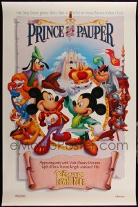 5d1061 LOT OF 5 UNFOLDED SINGLE-SIDED 27X41 RESCUERS DOWN UNDER ONE-SHEETS 1990 Disney, Mickey!