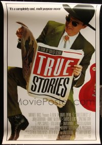 5d1060 LOT OF 5 UNFOLDED SINGLE-SIDED 27X41 TRUE STORIES ONE-SHEETS 1986 David Byrne directed!