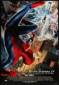 5d1145 LOT OF 5 UNFOLDED DOUBLE-SIDED 27X40 AMAZING SPIDER-MAN 2 INTERNATIONAL ADVANCE ONE-SHEETS 2014