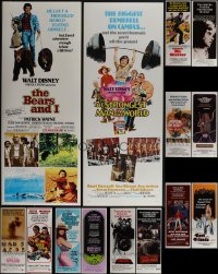 5d0784 LOT OF 16 UNFOLDED 1970S INSERTS 1970s great images from a variety of different movies!