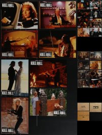 5d0420 LOT OF 26 1997-2007 QUENTIN TARANTINO FRENCH LOBBY CARDS 1997-2007 three complete sets w/envelopes!