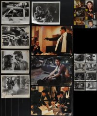 5d0325 LOT OF 38 8X10 STILLS & NON-US LOBBY CARDS 1970s-1980s a variety of cool movie images!