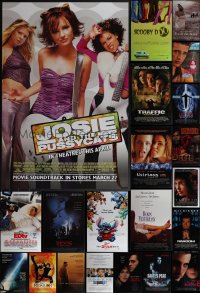 5d1002 LOT OF 24 UNFOLDED DOUBLE-SIDED 27X40 ONE-SHEETS 1990s-2000s a variety of movie images!