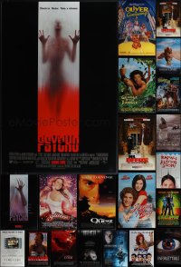 5d0996 LOT OF 25 UNFOLDED DOUBLE-SIDED 27X40 ONE-SHEETS 1990s-2000s a variety of movie images!