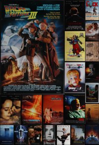 5d0982 LOT OF 28 UNFOLDED DOUBLE-SIDED MOSTLY 27X40 ONE-SHEETS 1990s-2000s cool movie images!