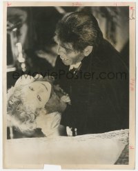 5f1236 DR. JEKYLL & MR. HYDE 8x10 still 1931 c/u of monster Fredric March choking Miriam Hopkins!