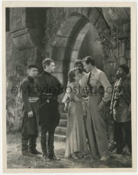 5f1250 MOST DANGEROUS GAME 8x10.25 still 1932 Leslie Banks, Fay Wray, Joel McCrea, the hunt begins!