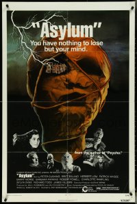 5f0616 ASYLUM 1sh 1972 Peter Cushing, Britt Ekland, Robert Bloch, horror!