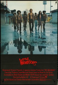 5f0130 WARRIORS English 1sh 1979 Walter Hill, cool image of Michael Beck, James Remar & more!