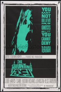 5f0826 HAUNTING 1sh 1963 Julie Harris, you may not believe in ghosts but you cannot deny terror!