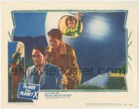 5f0357 MAN FROM PLANET X LC #3 1951 Edgar Ulmer, Field in alien ship watches Clarke & Schallert!