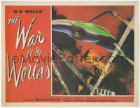 5f0420 WAR OF THE WORLDS Fantasy #9 LC 1990 incredible image of space ship attacking city!