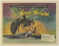 5f0421 WASP WOMAN TC 1959 most classic art of Roger Corman's lusting human-headed insect queen!