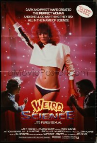 5f1160 WEIRD SCIENCE int'l 1sh 1985 completely different and far sexier image of LeBrock, rare!