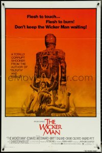 5f1168 WICKER MAN 1sh 1974 Christopher Lee, Britt Ekland, English cult horror classic!