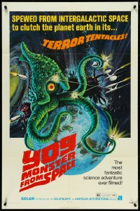 5f1179 YOG: MONSTER FROM SPACE 1sh 1971 it was spewed from intergalactic space to clutch Earth!