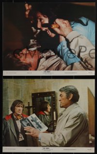 5f0087 OMEN 8 color 11x14 stills 1976 Gregory Peck, David Warner, Satanic horror, it's frightening!