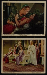 5f1333 ATLANTIS THE LOST CONTINENT 4 color 8x10 stills 1961 George Pal, Anthony Hall & Joyce Taylor!