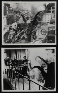 5f1273 GREEN SLIME 18 8x10 stills 1969 Kinji Fukasaku classic cheesy sci-fi movie, monster scenes!