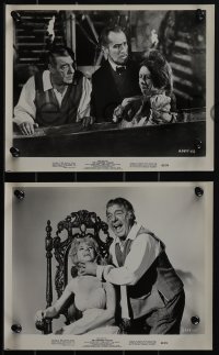 5f1265 HAUNTED PALACE 24 8x10 stills 1963 Edgar Allan Poe, great images of sexy Debra Paget!