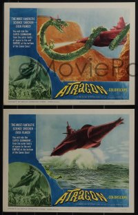 5f0433 ATRAGON 8 LCs 1965 Ishiro Honda's Kaitei Gunkan, most fantastic science shocker ever filmed!