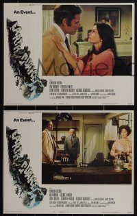 5f0459 EARTHQUAKE 8 LCs 1974 Charlton Heston, Ava Gardner, cool Joseph Smith disaster title art!