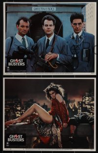 5f0472 GHOSTBUSTERS 8 LCs 1984 Bill Murray, Aykroyd & Harold Ramis are here to save the world!