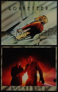 5f0512 ROCKETEER 8 LCs 1991 Disney sci-fi, Bill Campbell, Jennifer Connelly, TC by John Mattos!