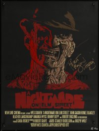 5g0500 NIGHTMARE ON ELM STREET signed #68/200 18x24 art print 2010 by Robert Englund and Ott!