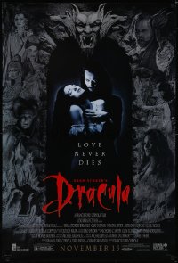 5g0705 BRAM STOKER'S DRACULA advance DS 1sh 1992 Francis Ford Coppola, Oldman & Ryder!