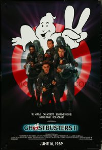 5g0789 GHOSTBUSTERS 2 style C teaser 1sh 1989 Bill Murray, Dan Aykroyd, Harold Ramis, Ivan Reitman!