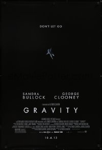 5g0795 GRAVITY advance DS 1sh 2013 10.4.13 style, Sandra Bullock & George Clooney, don't let go!