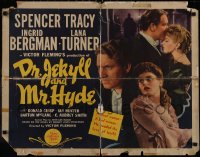 5g0230 DR. JEKYLL & MR. HYDE 1/2sh 1941 Spencer Tracy, Ingrid Bergman, Lana Turner, Stevenson!