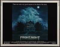 5g0245 FRIGHT NIGHT 1/2sh 1985 Sarandon, McDowall, best classic horror art by Peter Mueller, rare!