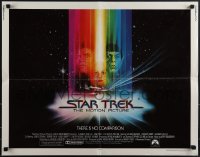 5g0299 STAR TREK 1/2sh 1979 cool art of Shatner, Nimoy, Khambatta and Enterprise by Bob Peak!