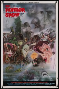 5g0822 HORROR SHOW 1sh 1979 Boris Karloff, Lon Chaney Jr., King Kong, Creature & more!