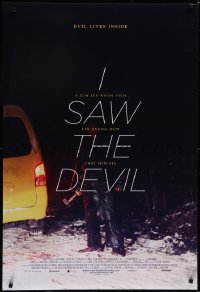 5g0828 I SAW THE DEVIL DS 1sh 2011 Ji-woon Kim's Ang-ma-reul Bo-at-da, Min-Sik w/hatchet, evil lives