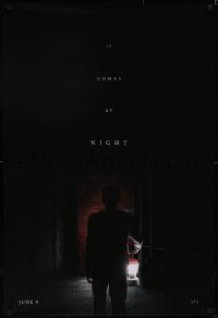 5g0850 IT COMES AT NIGHT teaser DS 1sh 2017 Joel Edgerton, Abbott, creepy horror image w/lantern!