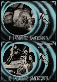 5g0621 PHANTOM PLANET 10 Italian pbustas 1963 horror images, different & ultra rare!