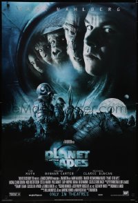 5g0936 PLANET OF THE APES style C int'l advance DS 1sh 2001 Tim Burton, great image of huge ape army!