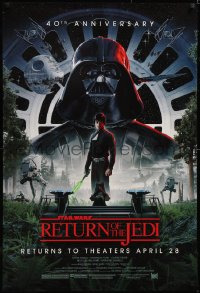 5g0956 RETURN OF THE JEDI advance DS 1sh R2023 Star Wars Episode VI, different Matt Ferguson art!