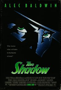 5g0979 SHADOW advance 1sh 1994 Alec Baldwin knows what evil lurks in the hearts of men!