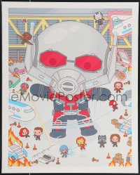 5g0498 CAPTAIN AMERICA: CIVIL WAR #67/100 16x20 art print 2016 great art by 100 Percent Soft!