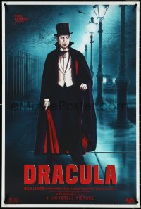 5g0520 DRACULA #113/225 24x36 art print 2019 Mondo, creepy Bela Lugosi by Sara Deck, regular edition!