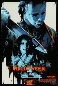 5g0532 HALLOWEEN 24x36 art print 2018 different top cast & Michael art by Vance Kelly!