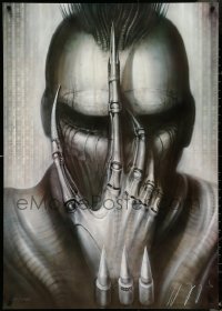 5g0528 H.R. GIGER signed #230/1000 26x37 art print 1980s creature used for Future Kill!