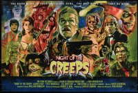 5g0547 NIGHT OF THE CREEPS #8/50 24x36 art print 2009 wild montage art by Graham Humphreys!