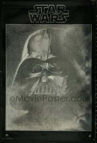 5g0585 STAR WARS foil style 22x33 music poster 1977 George Lucas classic sci-fi epic, Darth Vader!