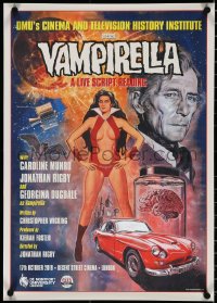 5g0642 VAMPIRELLA 17x23 special poster 2019 sexy Humphreys art, Cushing, script reading!