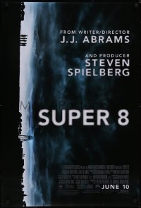 5g1036 SUPER 8 advance DS 1sh 2011 J.J. Abrams and Steven Spielberg, Kyle Chandler, Elle Fanning!